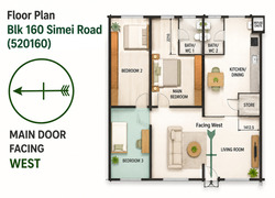 Blk 160 Simei Road (Tampines), HDB 4 Rooms #568172611